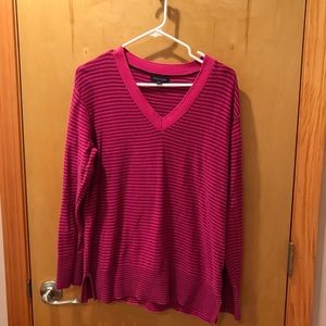 Tommy Hilfiger v-neck sweater.